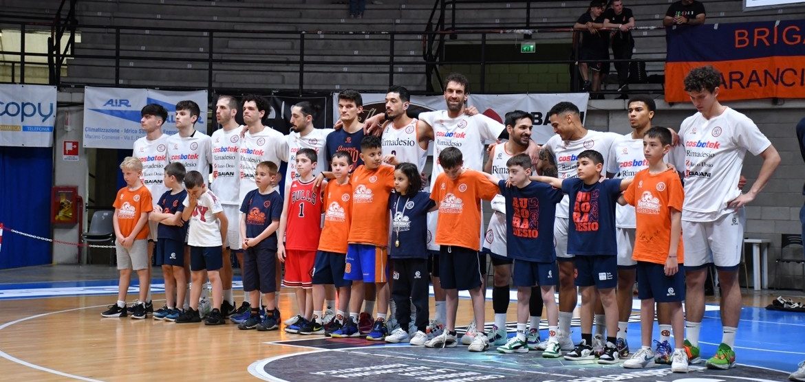 Basket serie B Nazionale Rimadesio