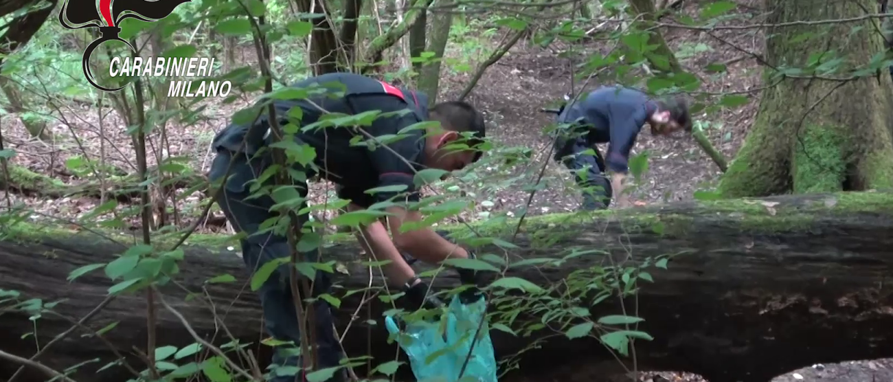 Carabinieri nel Parco Groane