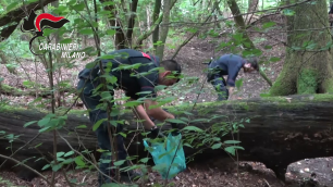Carabinieri nel Parco Groane