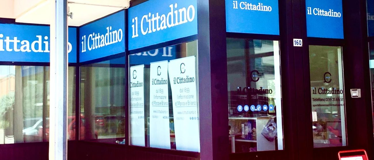il Cittadino redazione a Lissone, al confine con Monza, in viale della Repubblica 160