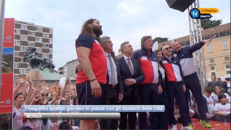 Monza campioni in piazza