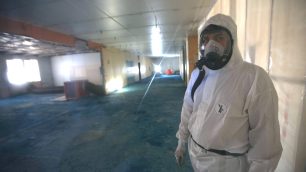 Monza sopralluogo cantiere scuola Bellani - foto Radaelli