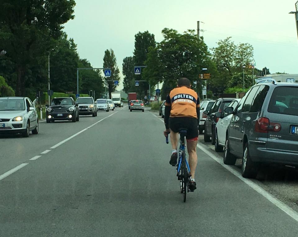 Arcore un emulo di Eddy Merckx sulle strade della Brianza