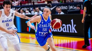 Basket Italbasket Eleonora Villa - foto Fip