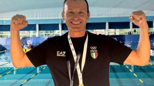 Varedo nuoto pinnato Luca Zanni