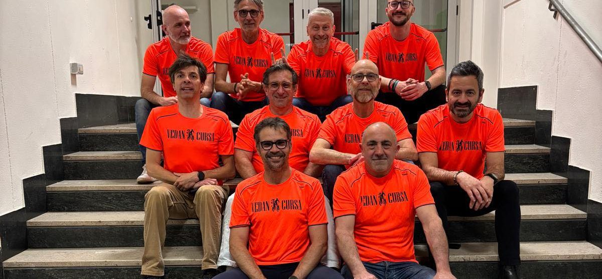 Alcuni protagonisti dell'organizzazione della Vedan da Cursa 2025