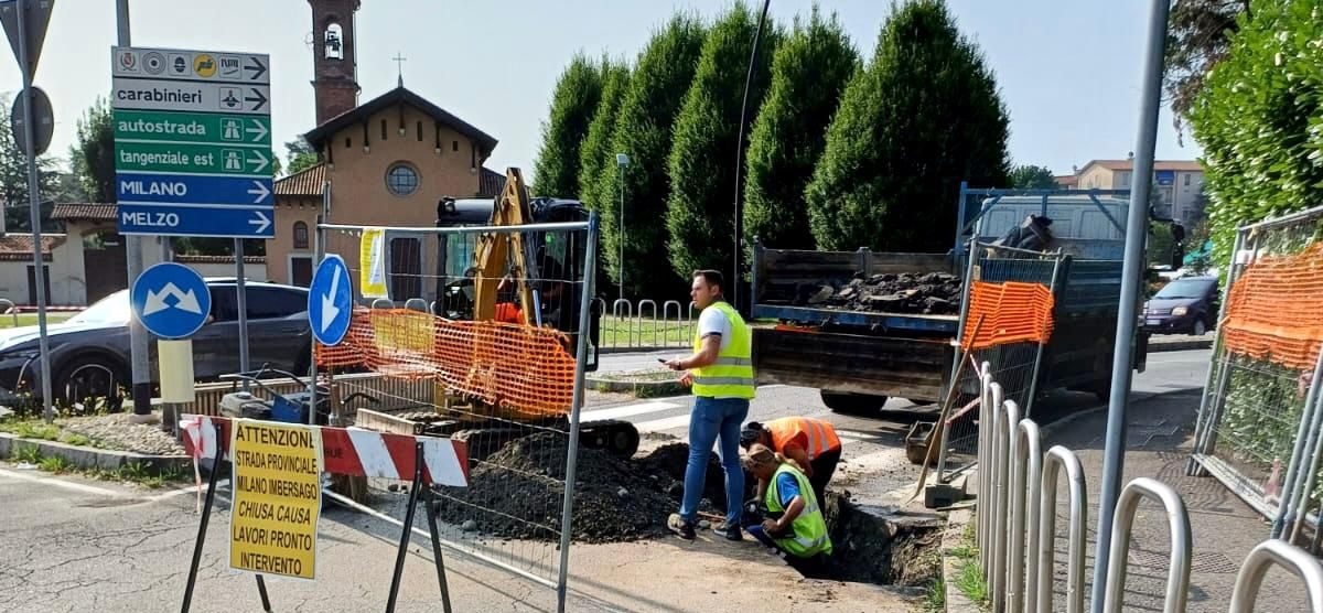 Concorezzo lavori in corso