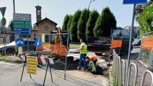 Concorezzo lavori in corso