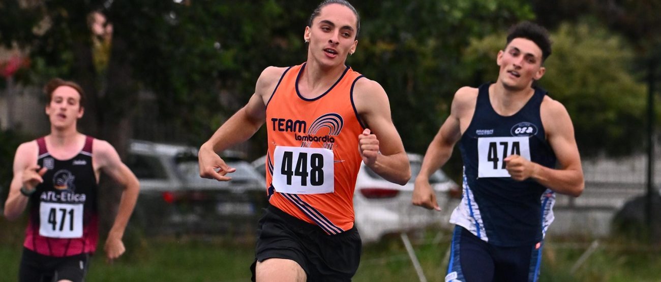 Atletica Caiani Andrea pett.448 a Busto 2025 Foto Fidal