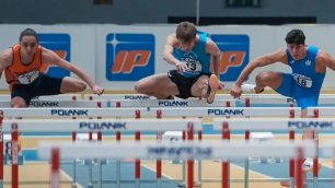 Atletica Caiani Andrea primo a sinistra 2025