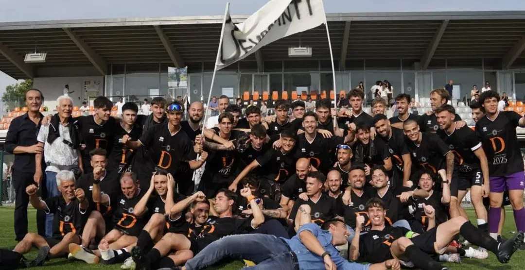 Calcio Leon Vimercate festa squadra