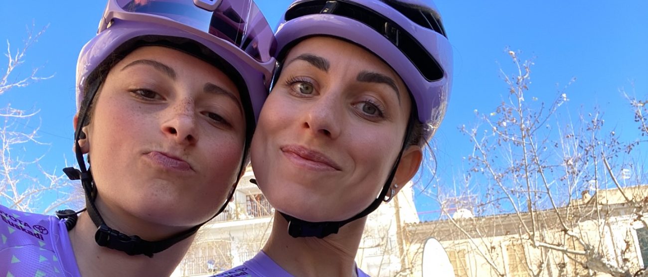 Ciclismo Arzuffi Alice Maria (a destra) con Tonetti Cristina 2025