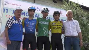 Ciclismo Longoni Daniele podio camp.lombardo 2025 junior