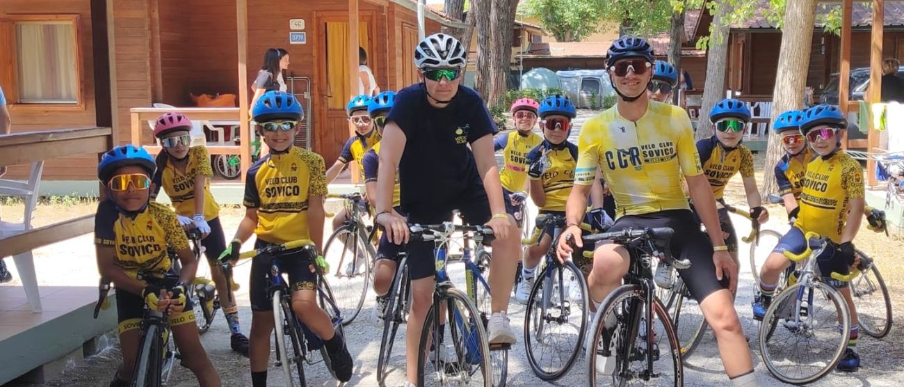 Ciclismo Sovico squadra giovanissimi a Viareggio 2025