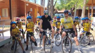Ciclismo Sovico squadra giovanissimi a Viareggio 2025