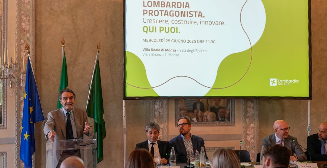 Regione Lombardia tour istituzionale a Monza Guidesi Fontana