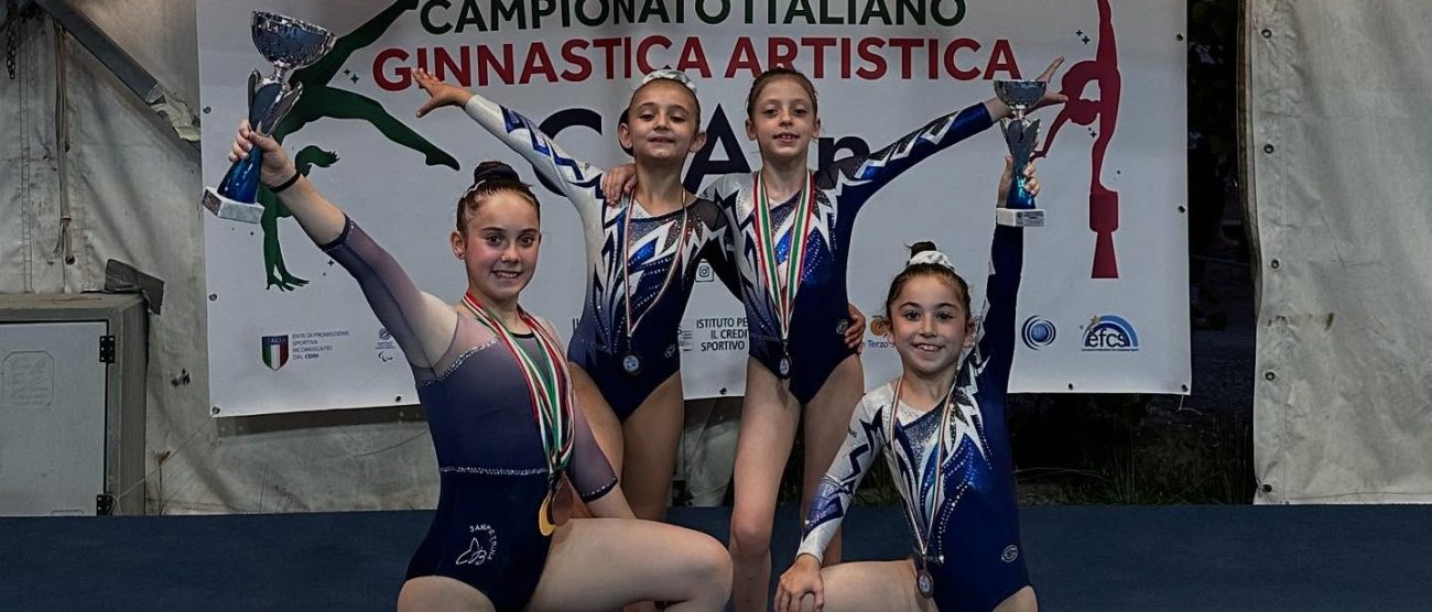 Ginnastica Sampietrina finali Campionato Csain 2025