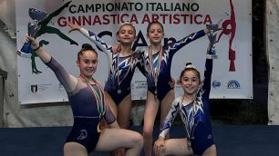 Ginnastica Sampietrina finali Campionato Csain 2025