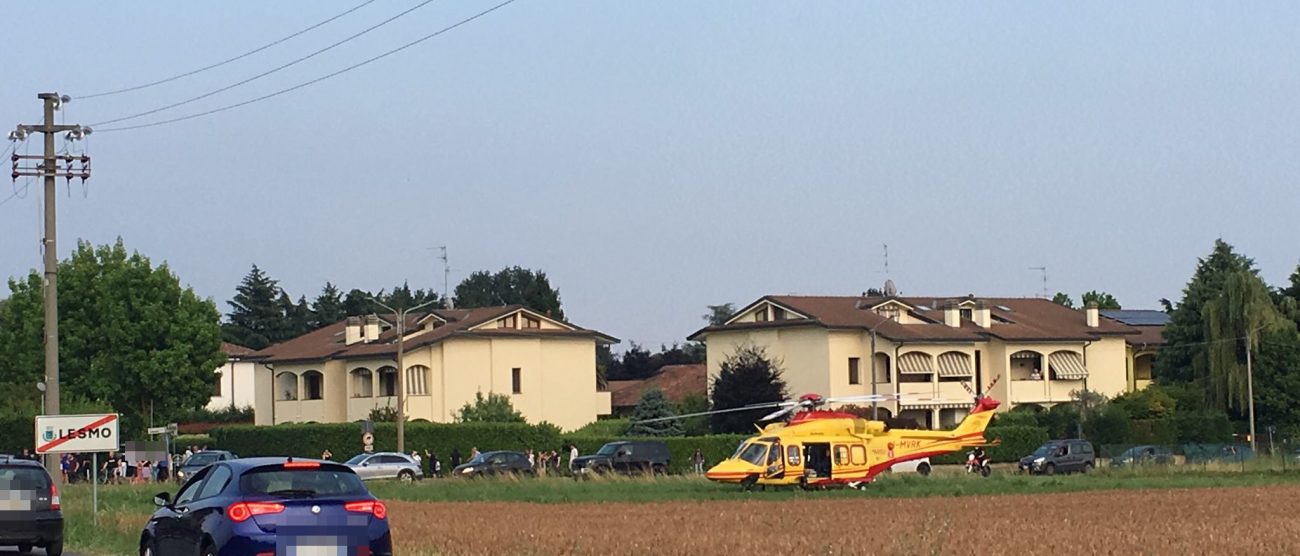 Lesmo Camparada elisoccorso 20 giugno 2025