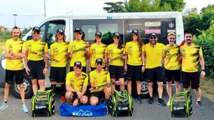 Lissone Skiroll Gruppo atleti a Sgonico 2025