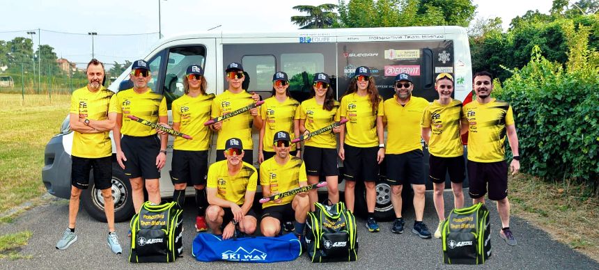 Lissone Skiroll Gruppo atleti a Sgonico 2025