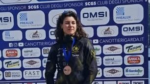 Giulia Bergamin terza assoluta