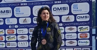Giulia Bergamin terza assoluta