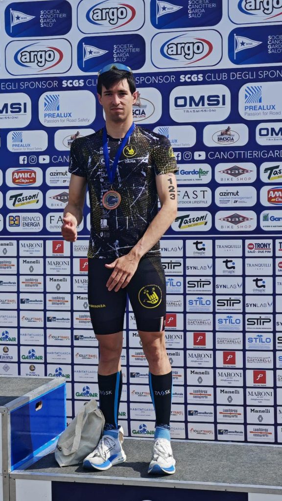Federico Murero terzo assoluto nel Triathlon Sprint Città di Salò