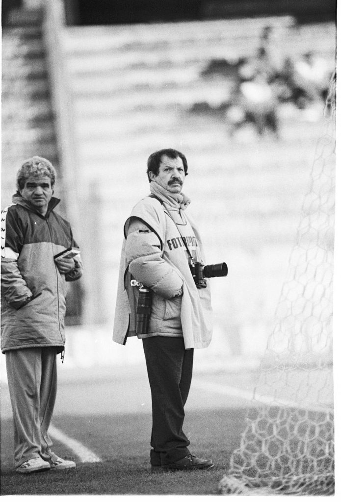 Monza Ambrogio Caprotti fotografo storica bordo campo - foto Radaelli