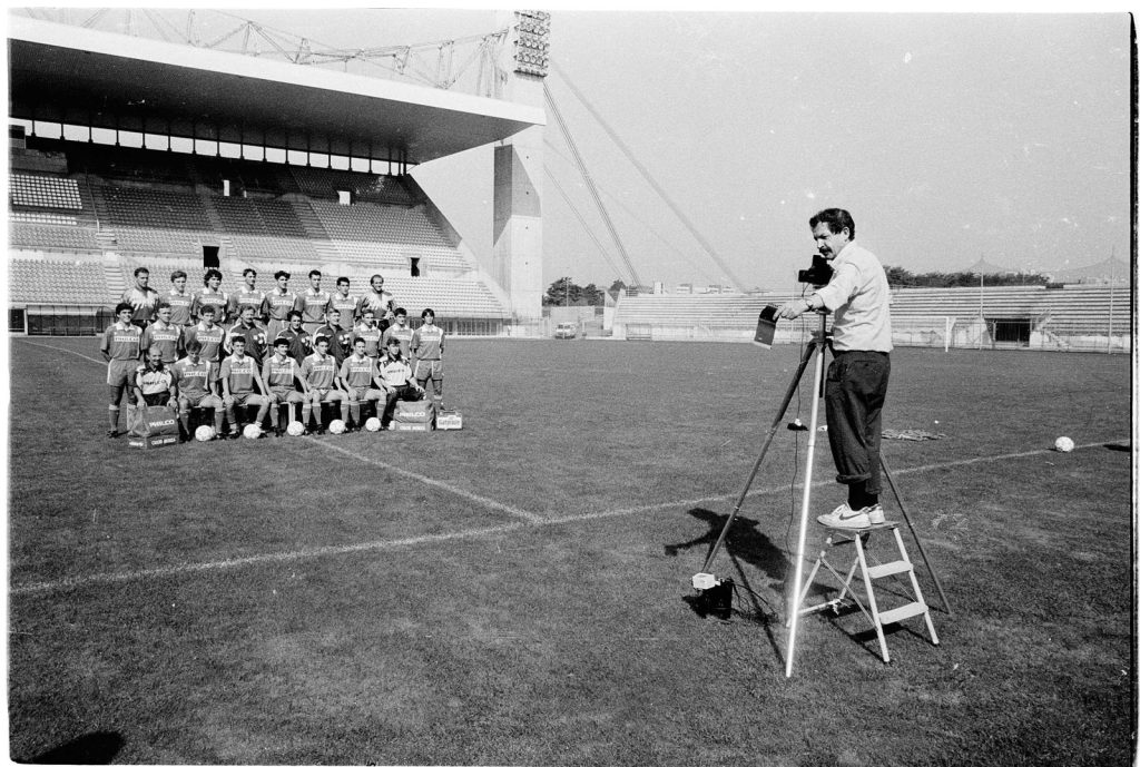 Monza Ambrogio Caprotti fotografo storica foto squadra - foto Radaelli
