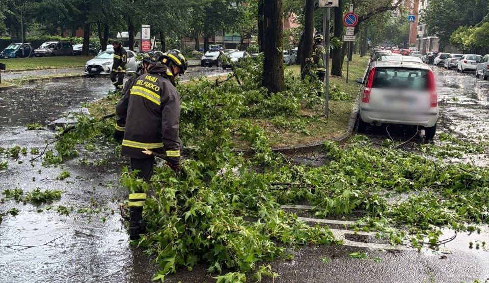Monza Brianza temporale vento 15 giugno 2025