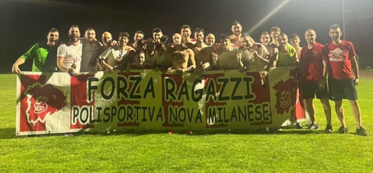 Calcio Poldinova Nova Milanese promossa Prima categoria