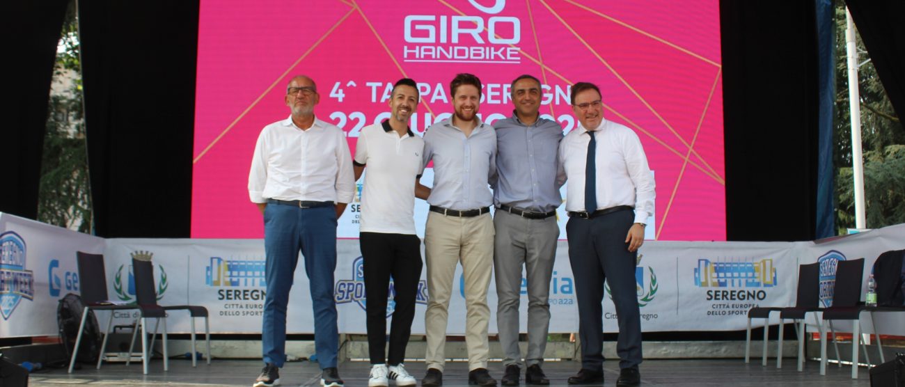Seregno Giro d'Italia handbike