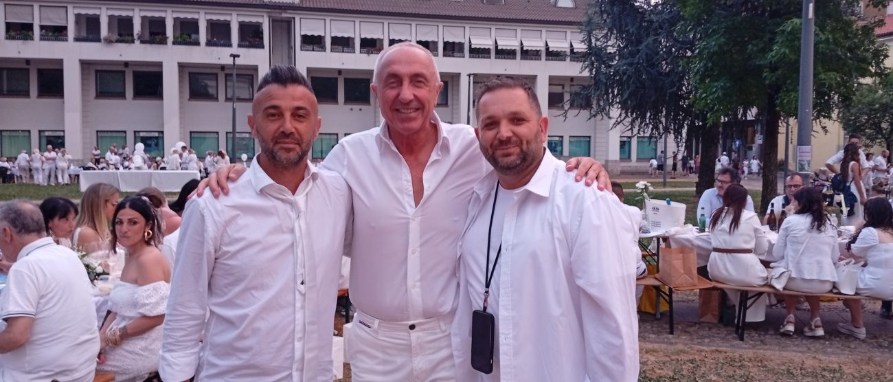 Muggiò serata bianca 2025 sindaco Messina e assessore Stella