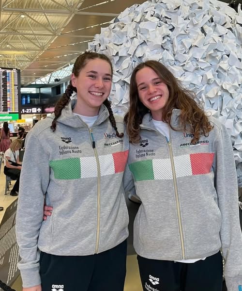Seregno Nuoto artistico Caterina Cucco Lara Pollini in azzurro 2025