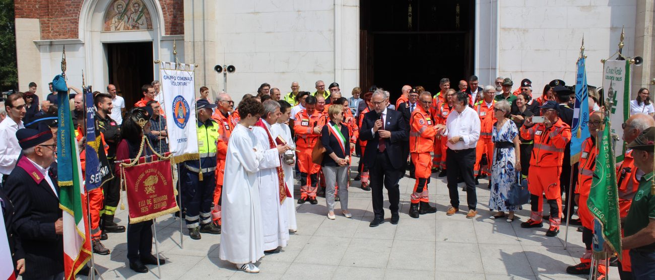 Seregno Seregno soccorso nuovo mezzo inaugurazione