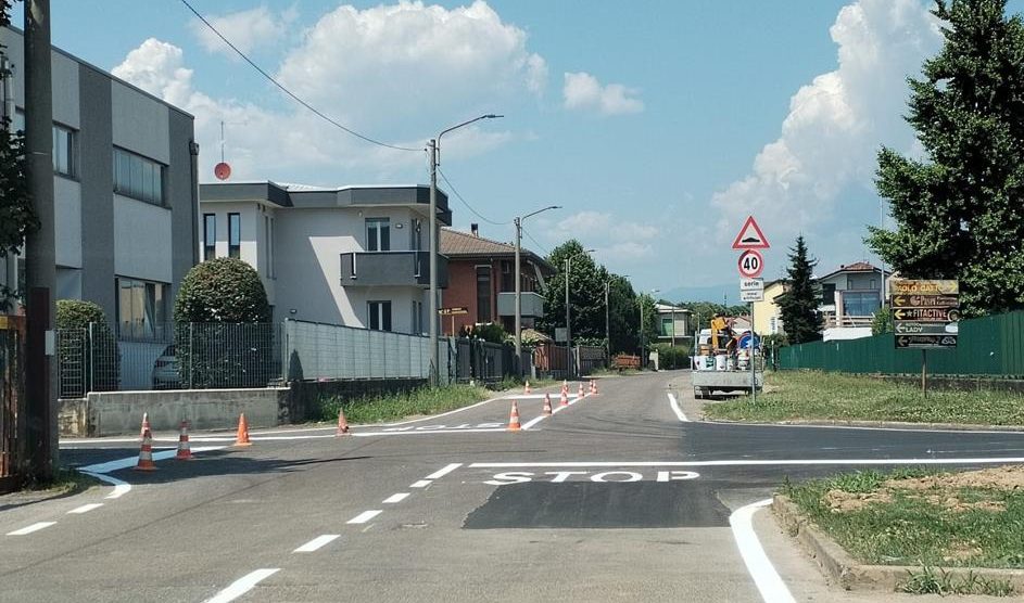 Seveso incrocio quattro Stop