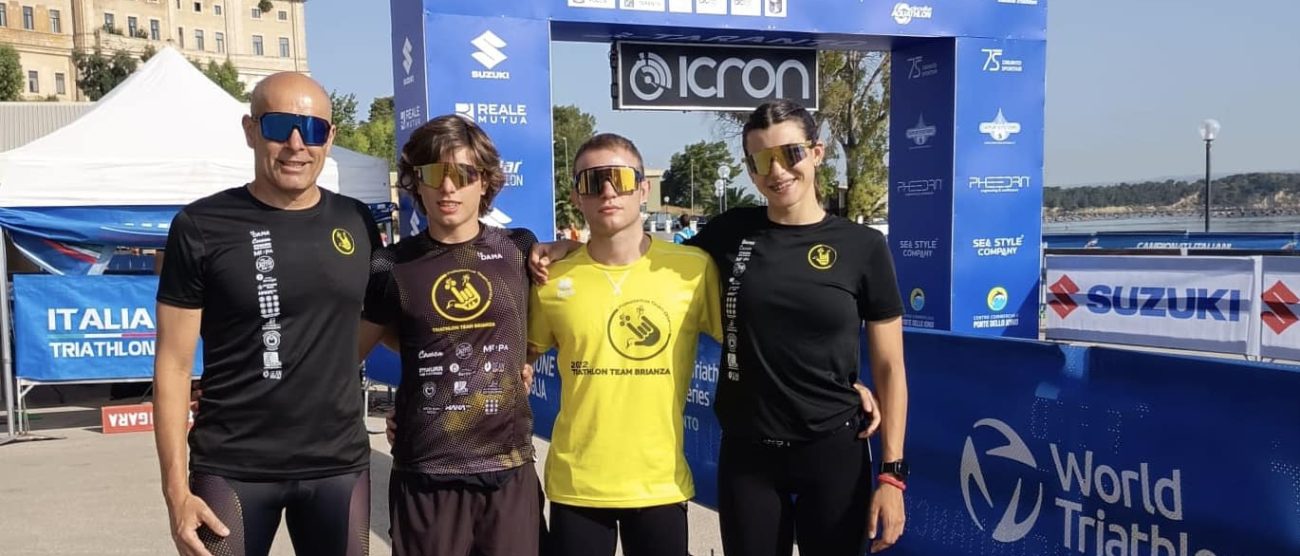 Triathlon Lissone 2025 Atleti TTB a Taranto 2025