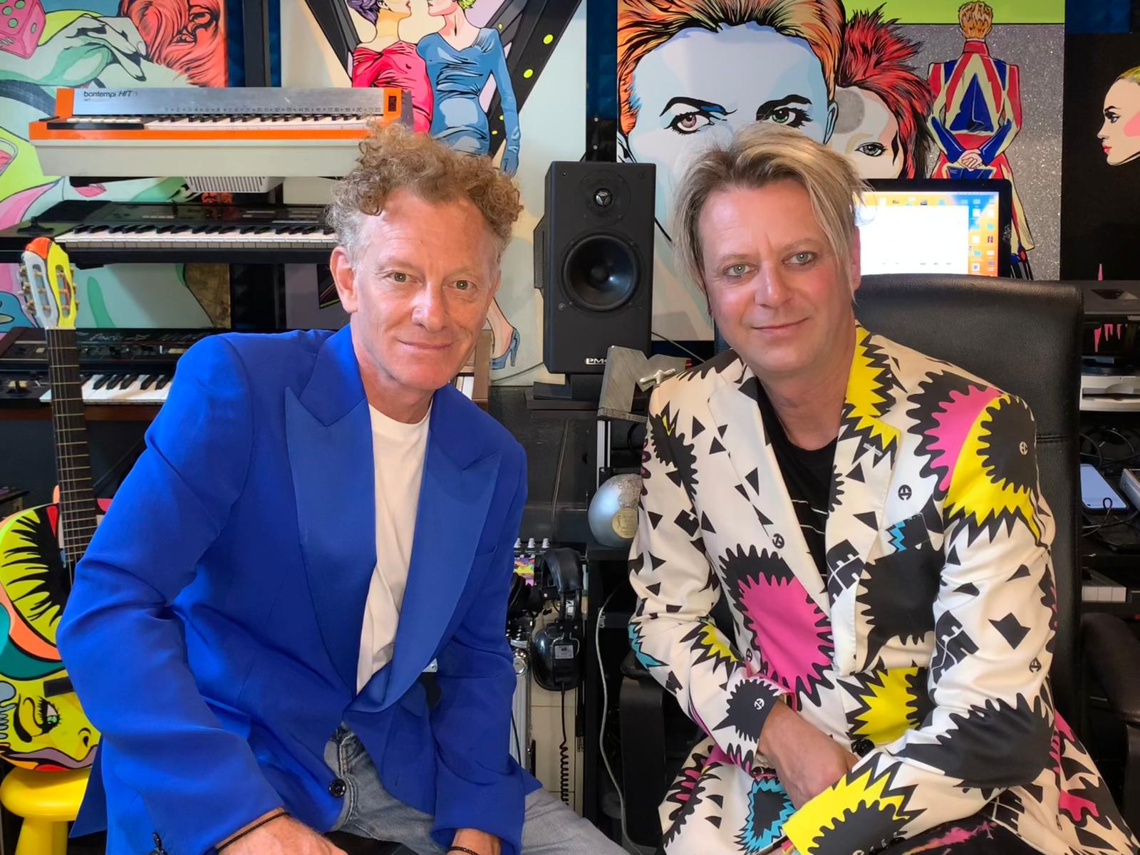 Carlo Mondonico e Andy Bluevertigo
