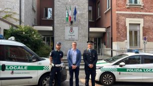 La polizia locale di Sovico