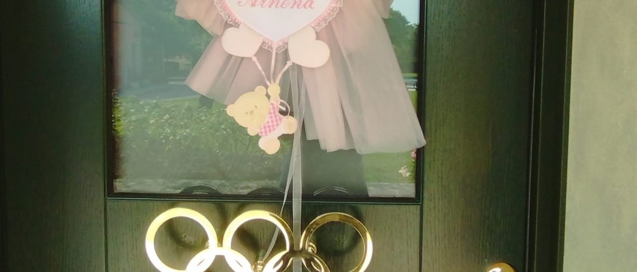 Fiocco rosa per Igor Cassina e la moglie Valentina