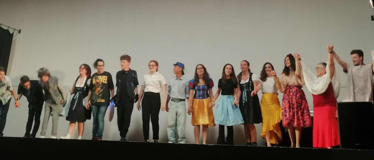 Gli studenti del laboratorio teatrale del Fermi di Desio