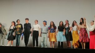 Gli studenti del laboratorio teatrale del Fermi di Desio