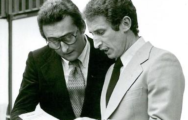 Calcio Ac Monza Aurelio Cazzaniga, a sinistra