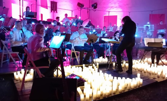 La Cittadina di Meda, concerto a lume di candela per i 130 anni di fondazione