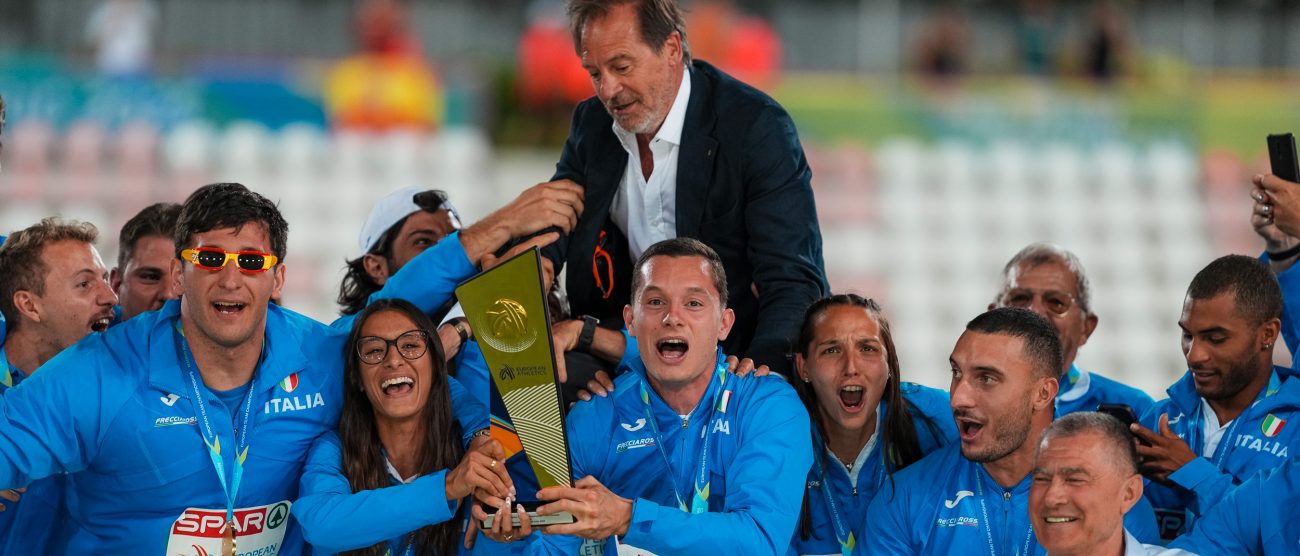 Atletica La festa dell'Italia campione Europa a squadre Filippo Tortu - foto Sportmedia/Fidal