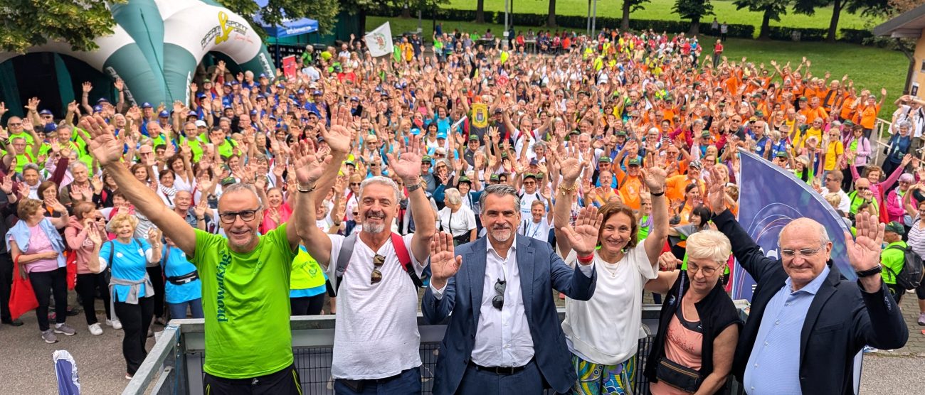 Parco di Monza raduno Gruppi di cammino 2025