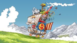 Il manifesto di MonzaCon summer edition firmato da Luca Enoch