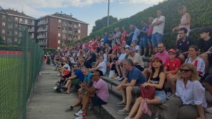 Calcio Ac Monza prima amichevole con Collina d'Oro a Monzello