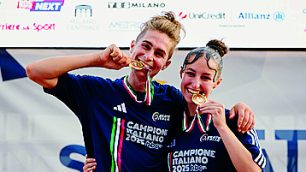 Pattinaggio Inline Lorenzo e Ilaria Guslandi Astro Roller Monza